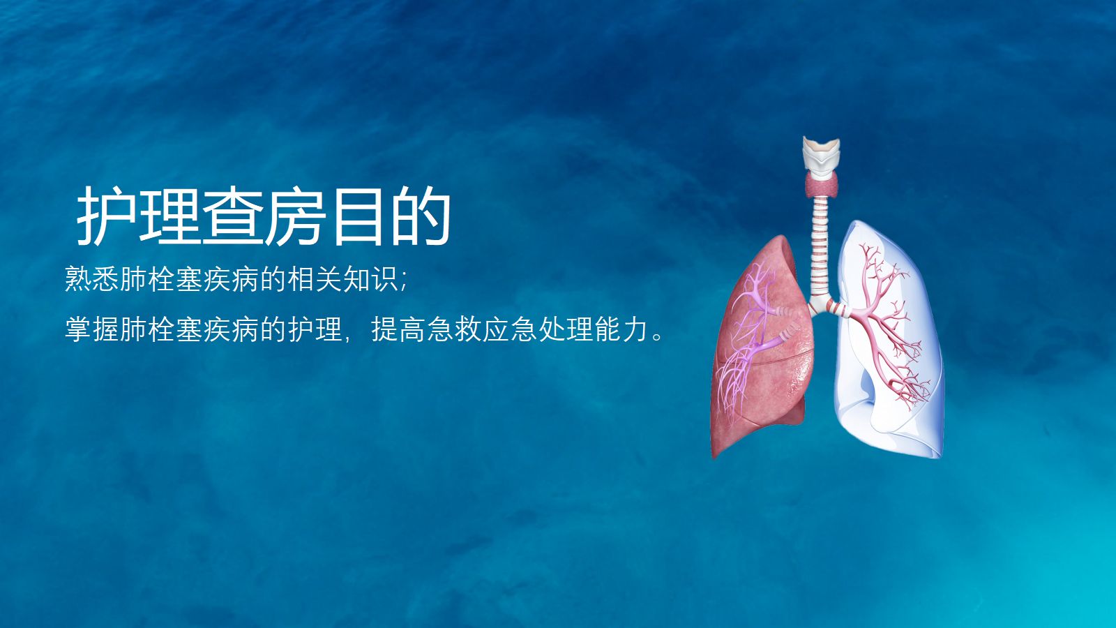 16呼吸内科-肺栓塞病人的护理 第2页