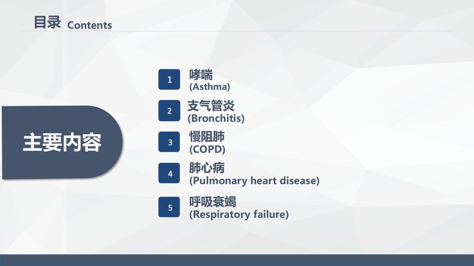 呼吸系统常见疾病的护理业务学习 第2页