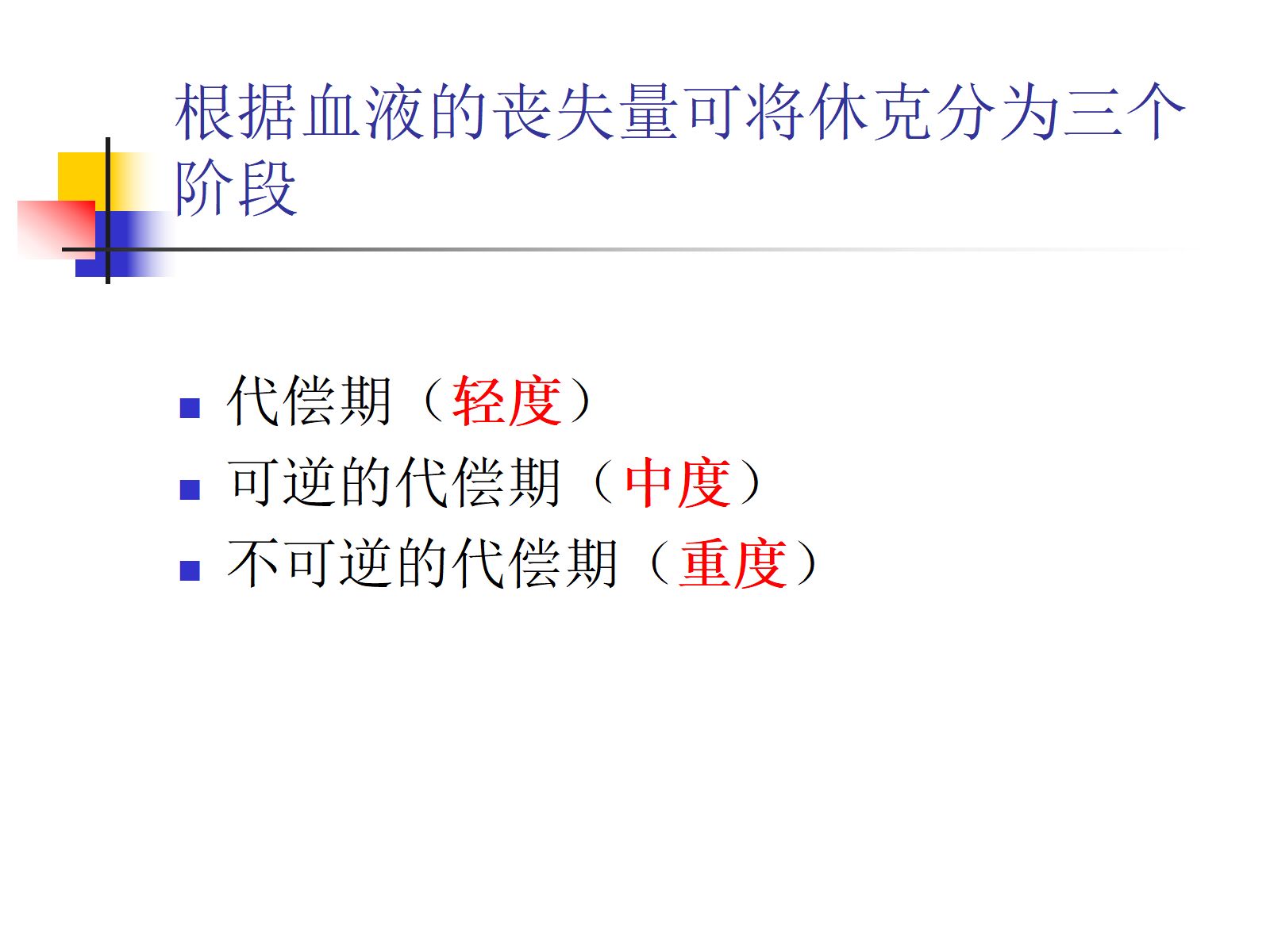 失血性休克 第4页