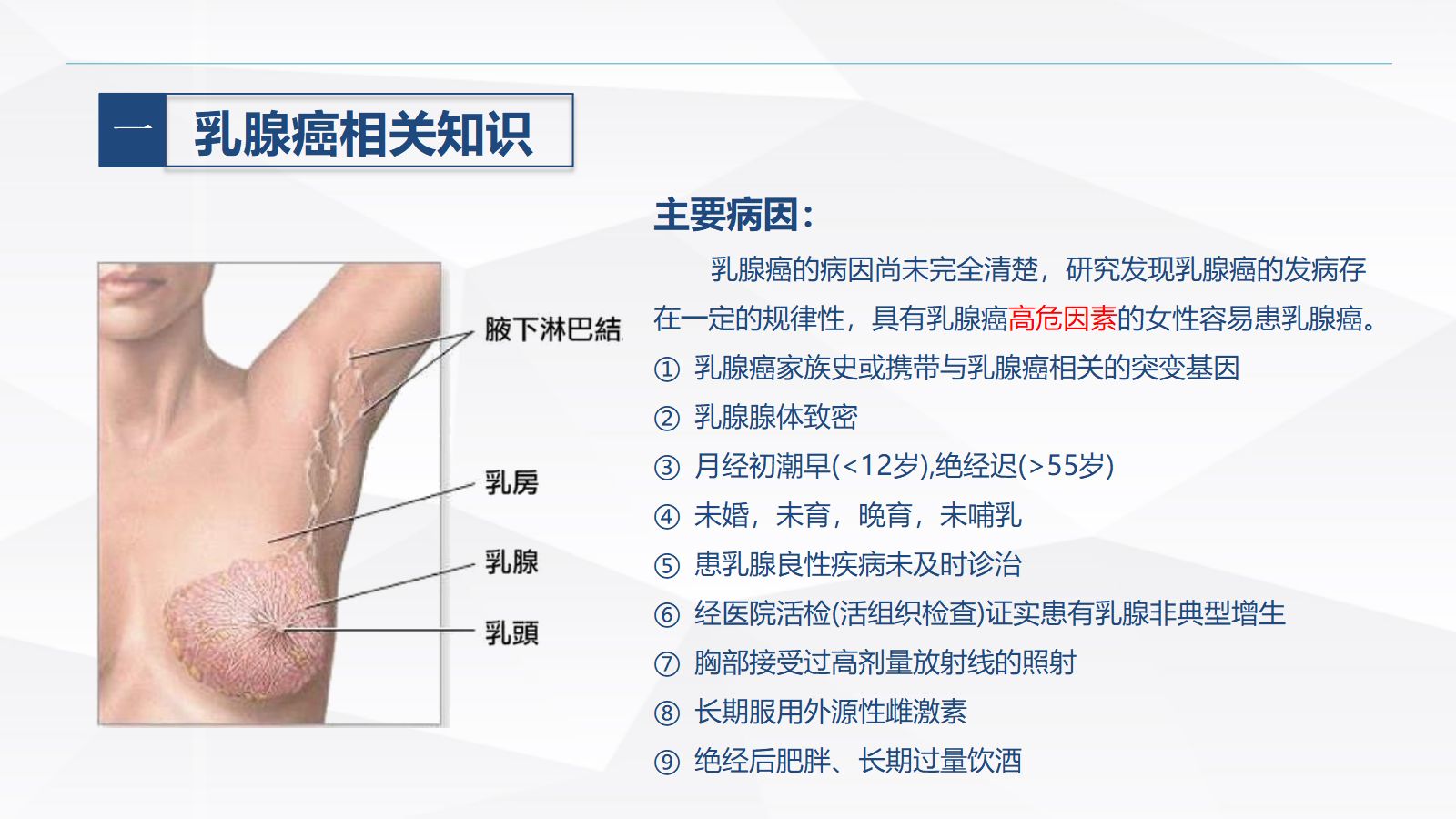乳腺癌的护理 第5页