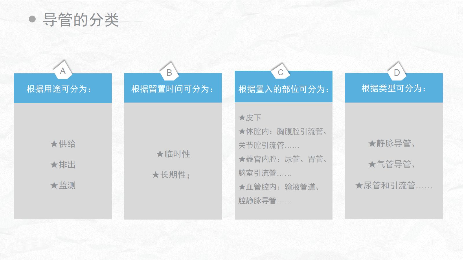 各种常见管道的护理 第4页